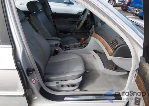 2000 BMW 740Il из США, поврежденный, VIN WBAGH834XYDP14384